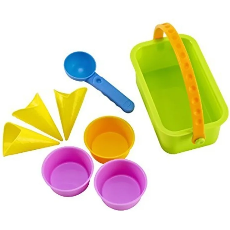 Hape - Sandspielzeug - Eisdiele - 8-teilig
