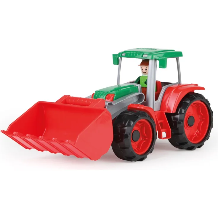 LENA® 04417EC - Truxx, Traktor mit Spielfigur, mehrfarbig, L/B/H 34/15/16 cm