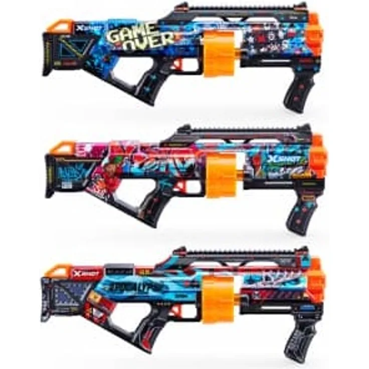 Zuru X-Shot Skins Last Stand mit 16 Darts (7216518), 1x Stück, zufällige Auswahl