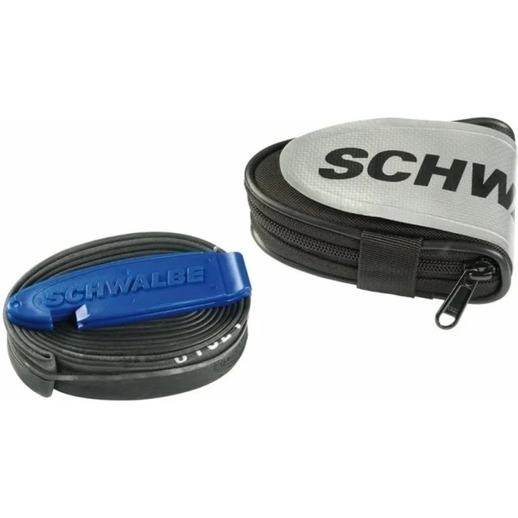 Schwalbe Schwalbe saddlebag road bike bicycle basket/bag (black incl. tube and tire levers)