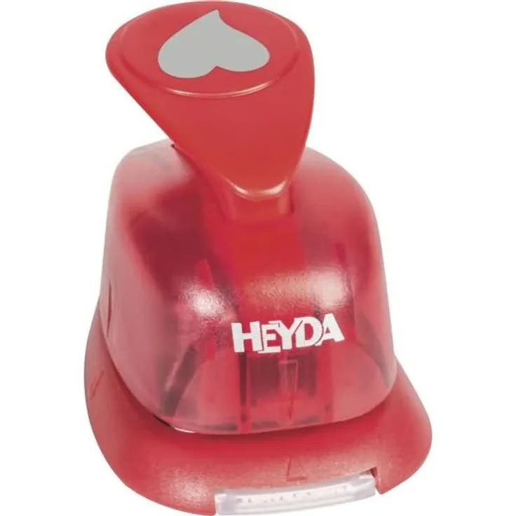 Heyda Motivstanzer für Karton bis 220g/qm Herz elegant klein 15x15mm - Preisvergleich