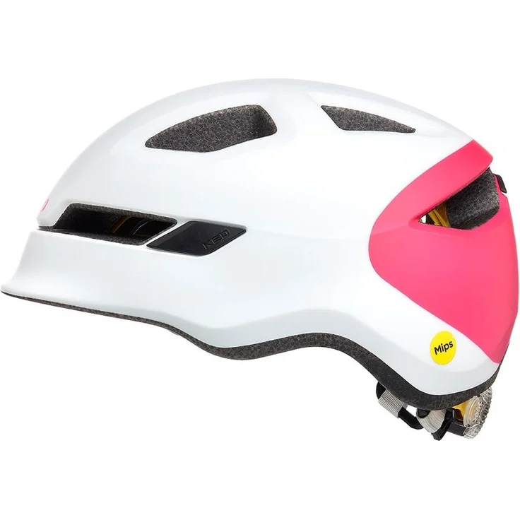 KED Kinderhelm POP 2021 white magenta Gr. M 52-56 cm – Bild 2