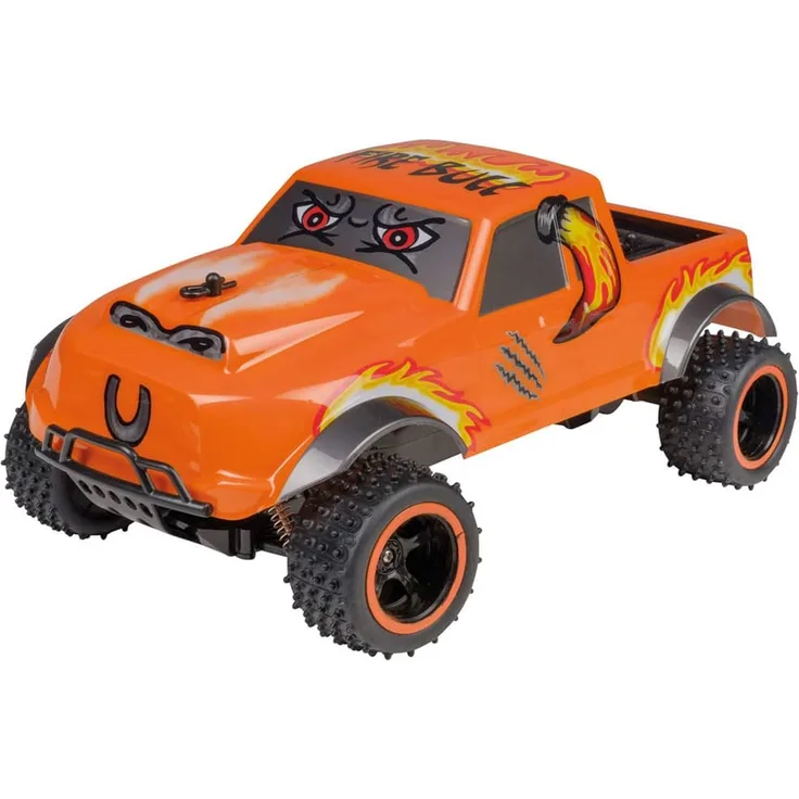 auto Fire Bull RC junior orange/schwarz 2-teilig
