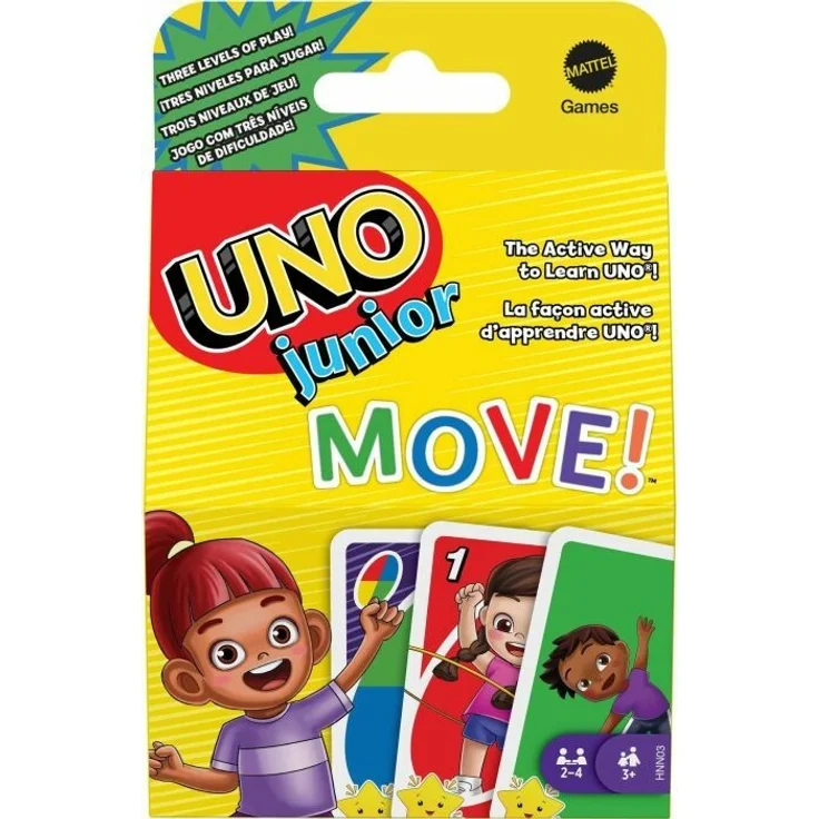 Mattel HNN03 UNO Junior Move – Bild 3
