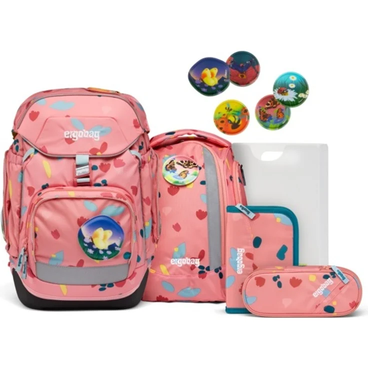 ergobag Pack Zitronenfaltbär Schulrucksack-Set 6tlg. – Bild 1