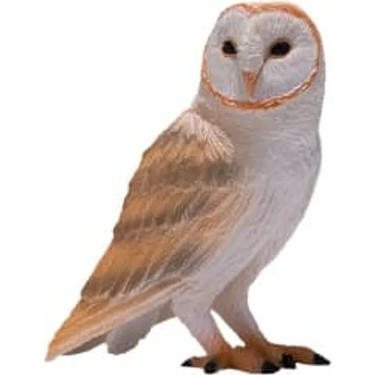 Besttoy - Schleiereule - sitzend - Spielfigur