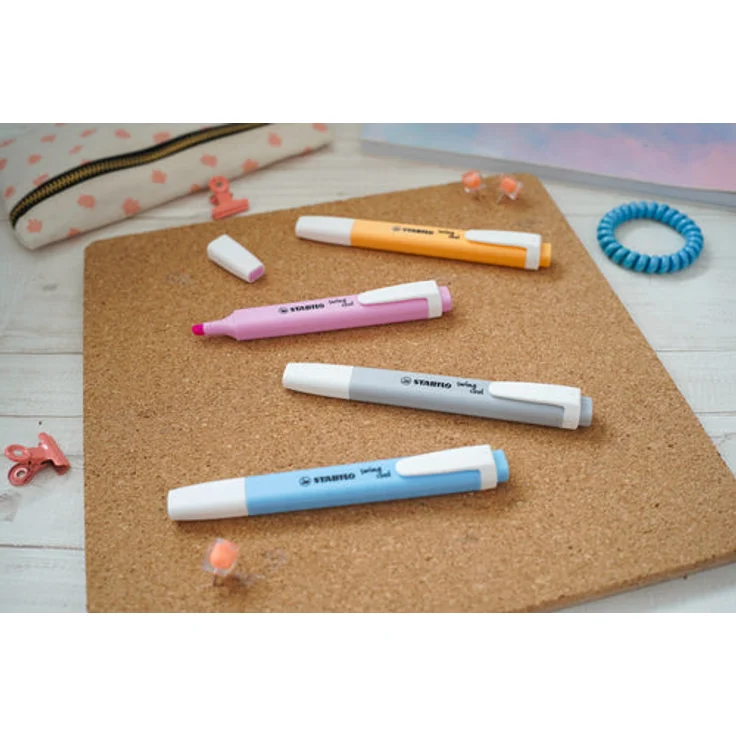 Textmarker - STABILO swing cool Pastel - 8er Pack - mit 8 verschiedenen Farben - Preisvergleich – Bild 6