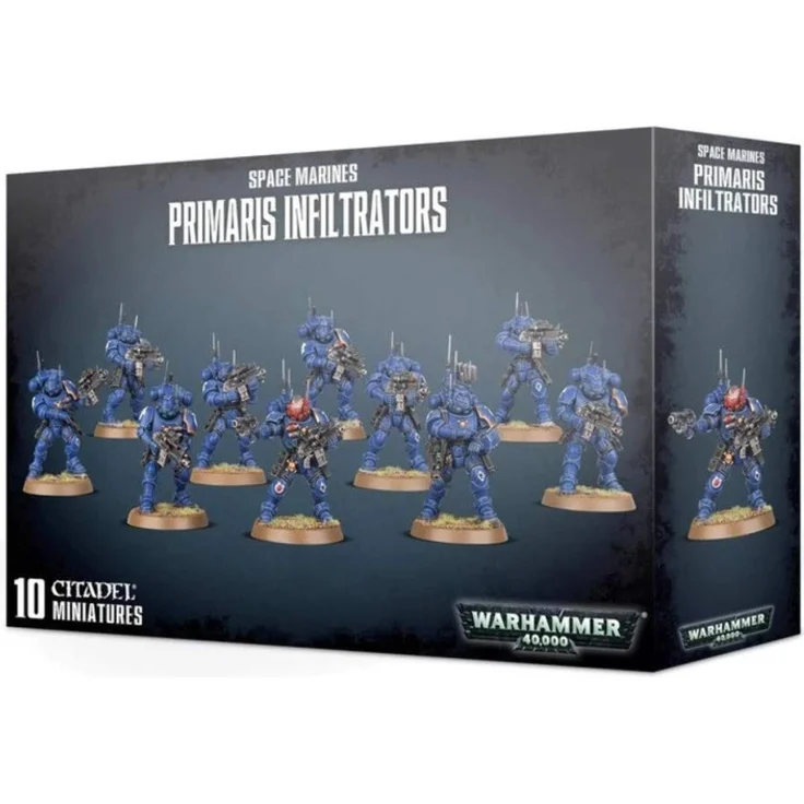 Games Workshop - Warhammer 40. 000 - Space Marines Primaris Infiltratoren – Bild 1