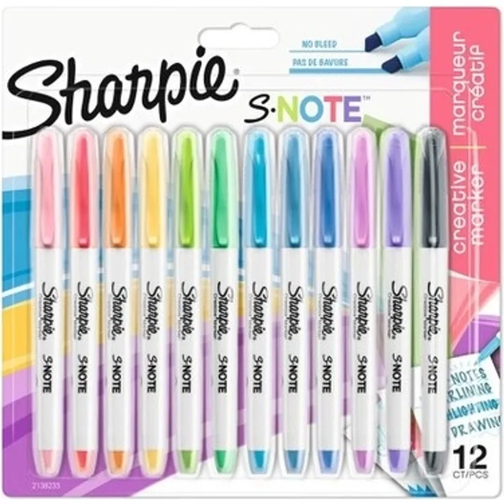 Sharpie 2138233 Mehrfarben Papier 12 Stück(e) Sichtverpackung