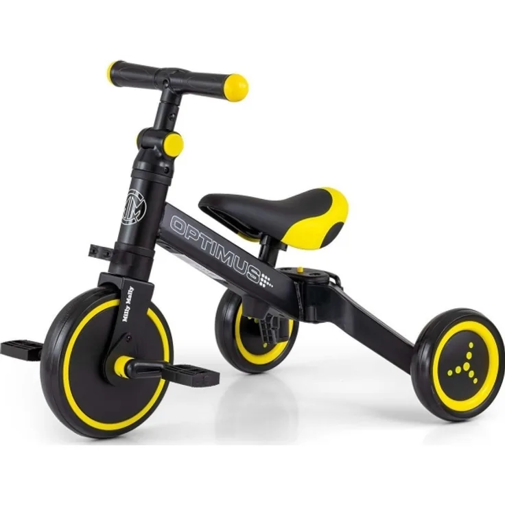 Milly Mally 3-in-1 Bicycle Optimus Black