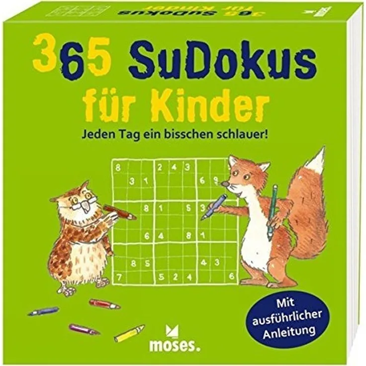 Moses - 365 Sudokus für Kinder