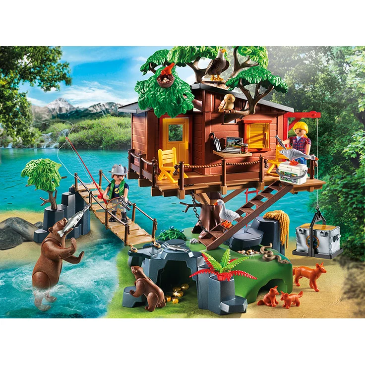 PLAYMOBIL 'Wild Life' Abenteuer-Baumhaus 5557 – Bild 3
