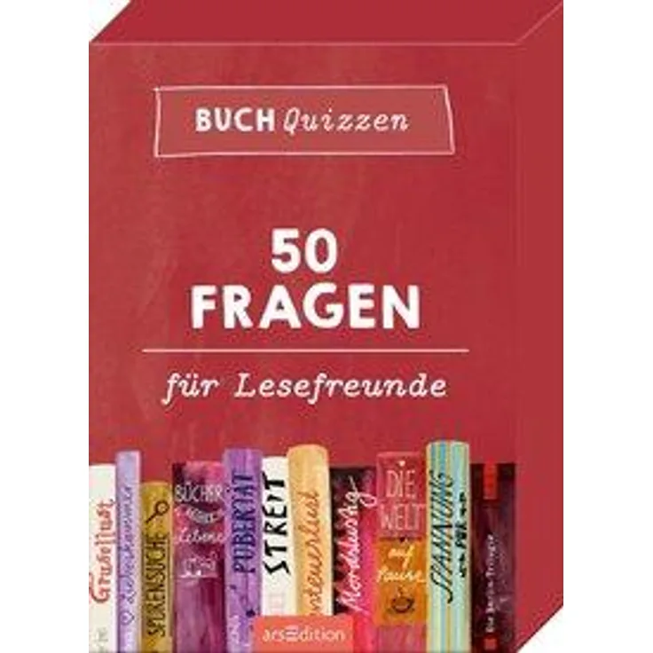 Buchquizzen. 50 Fragen für Lesefreunde