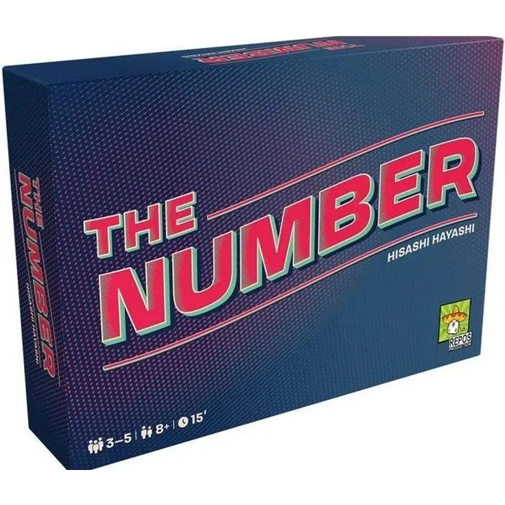 The Number, Kartenspiel, für 3-5 Spieler, ab 8 Jahren (DE-Ausgabe)