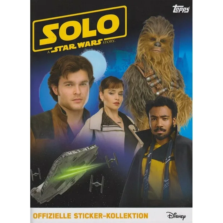 Topps - Star Wars - SOLO - Sammelsticker - 1 Album