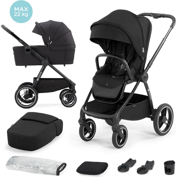 Kinderkraft Kinderwagen Nea 2in1 - Midnight Black – Bild 6