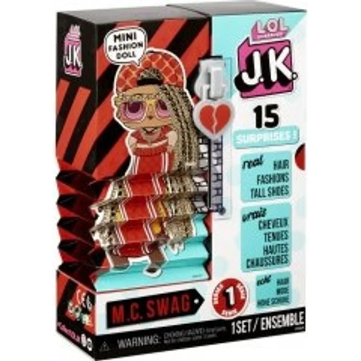 L.O.L. Surprise J.K. Doll- M.C. Swag | 570769E7C - Spielfigur, Puppe – Bild 2