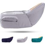 Taille Hocker Ergonomischer Baby Holder Leichte Kleinkind Carrier Babytrage für Kinder 0-36 Monate, Einstellbar länger Gürtel mit reißverschlusstasche (Grey)