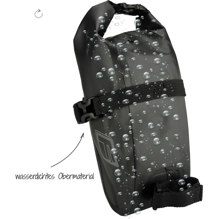 Fischer Satteltasche wasserdicht M bis 1kg – Bild 2