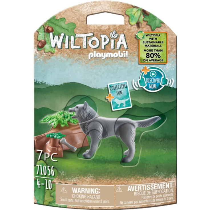 PLAYMOBIL Wiltopia 71056 'Wolf', 7 Teile, ab 4 Jahren – Bild 1