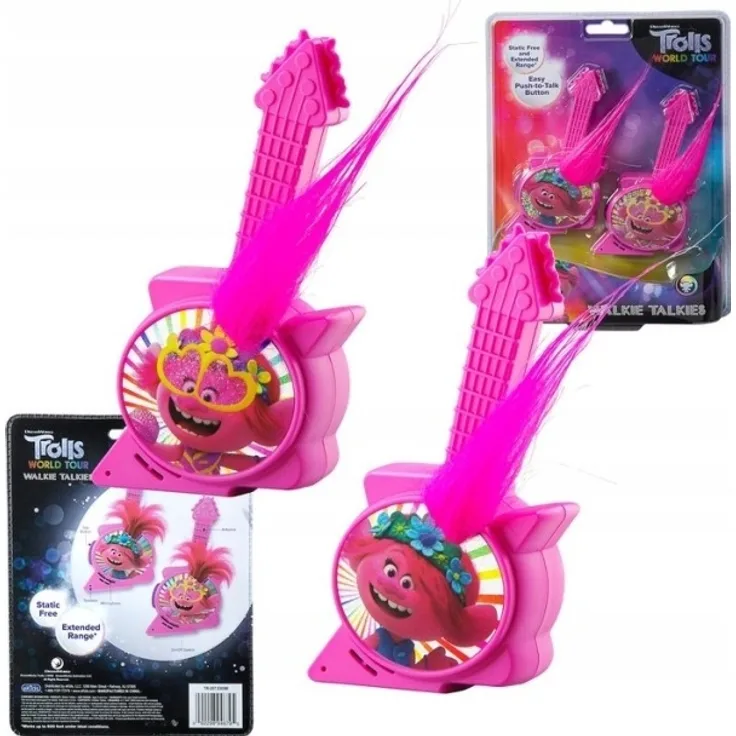 ekids Walkie Talkie Trolls 2 (range up to 150m in ideal conditions) TR-207 eKids