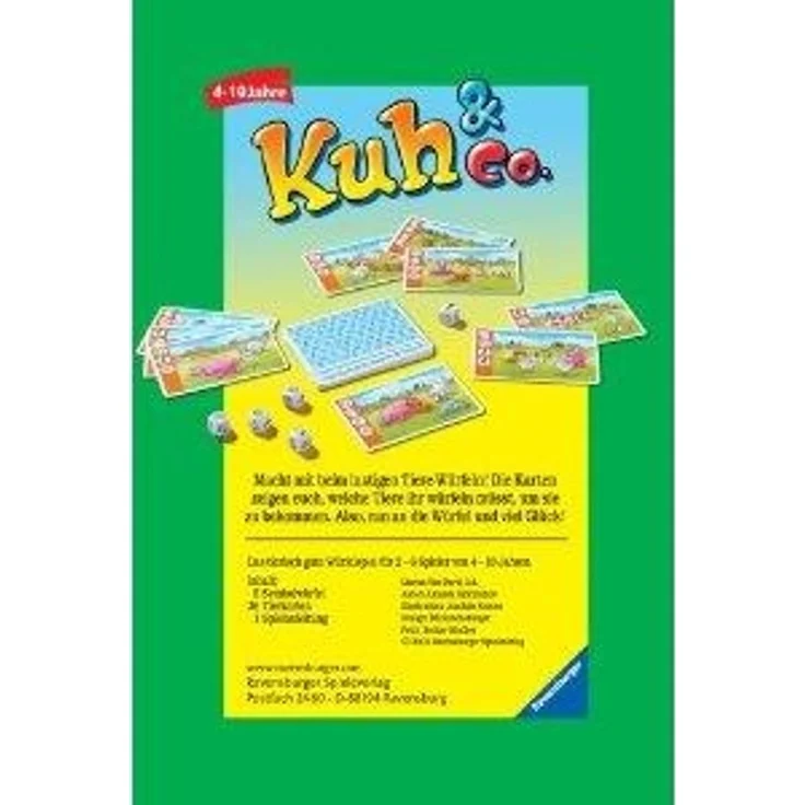 Ravensburger Spiel - Mitbringspiel Kuh und Co. – Bild 2