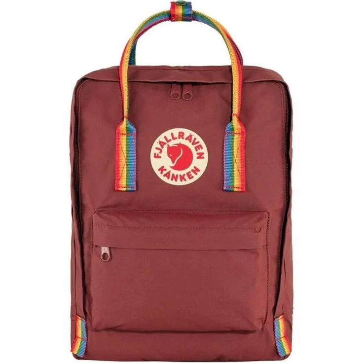 Fjällräven Kanken Rainbow ox red/rainbow - Größe 16 Liter – Bild 1