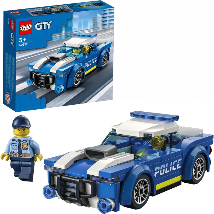 LEGO City 60312 'Polizeiauto', 94 Teile, ab 5 Jahren – Bild 1