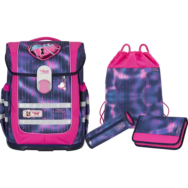 MCNEILL Schulranzen Set ERGO COMPLETE 5-teilig "Pearl"