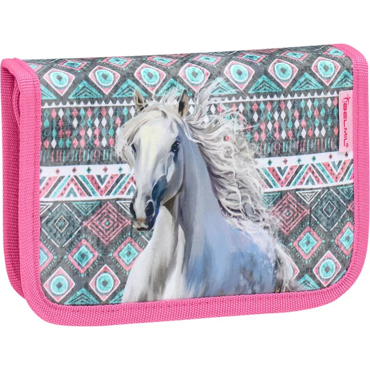 Belmil Classy Schulranzen-Set 4-tlg. - HORSE ARUBA BLUE – Bild 6