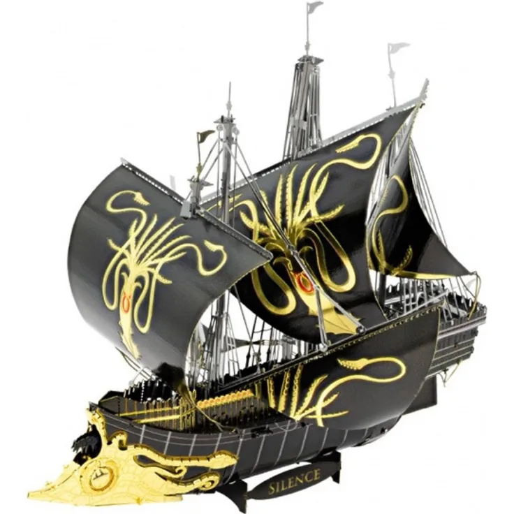 modellbau Greyjoy Ship Silence 21 cm Stahl schwarz