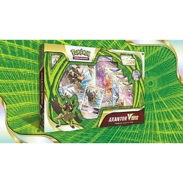Pokémon Axantor - V-Star Premium Kollektion