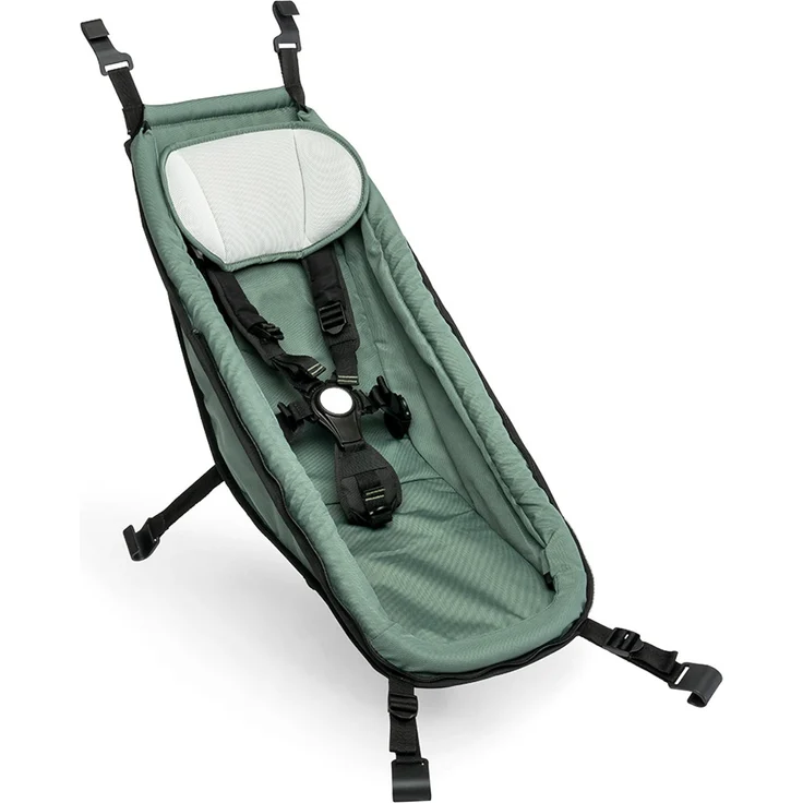 Croozer Babysitz Kraams Kollektion Jungle Green – Bild 1