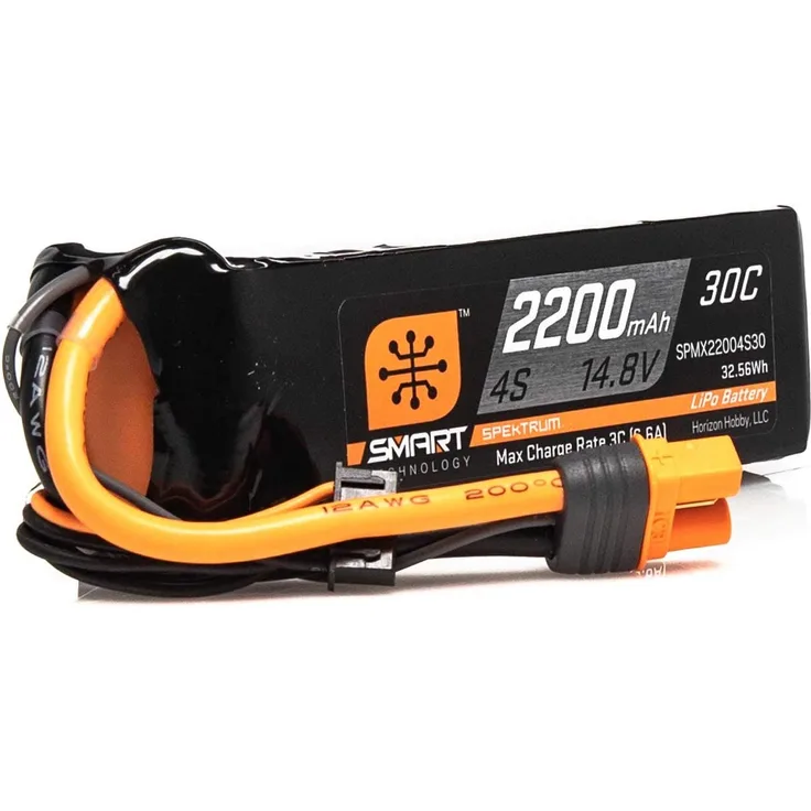 14,8 V 2200 mAh 4S 30C Smart LiPo-Akku: IC3