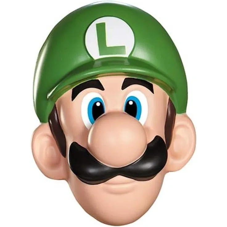 Unbekannt 13264 Luigi Nintendo Maske, Grün, Einheitsgröße