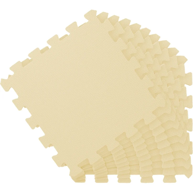 10 Teile Baby Kinder Puzzlematte ab Null - 30x30 Puzzle Spielmatte Krabbelmatte – Bild 4