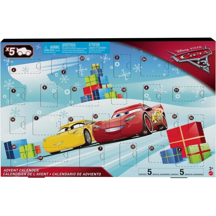 Mattel - Disney Cars 3 - Adventskalender (2017)