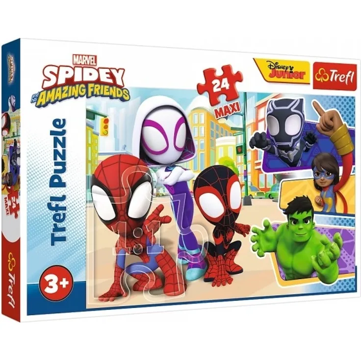 Trefl Puzzle 24 Maxi Spidey and friends of TREFL