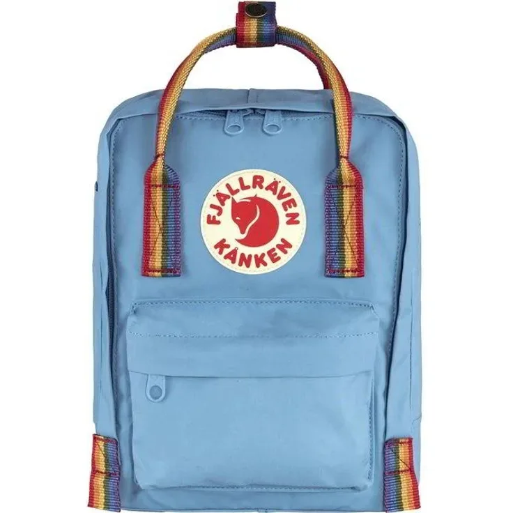 Fjällräven Tagesrucksack Kanken Rainbow Mini Air Blue-Rainbow