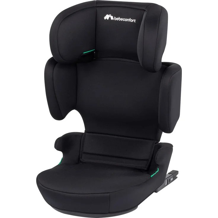 Bebeconfort Road Fix i-Size Sitzerhöhung, ISOFIX-Kindersitz, i-Size-Kindersitz, ab 3,5 Jahre bis zu 12 Jahren, 15-36 kg, 100-150 cm, Black Mist – Bild 1