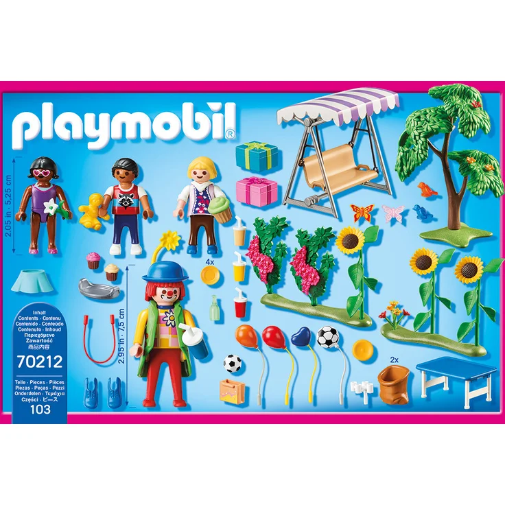 Playmobil Dollhouse 70212 'Kindergeburtstag mit Clown', 103 Teile, ab 4 Jahren - Preisvergleich – Bild 3