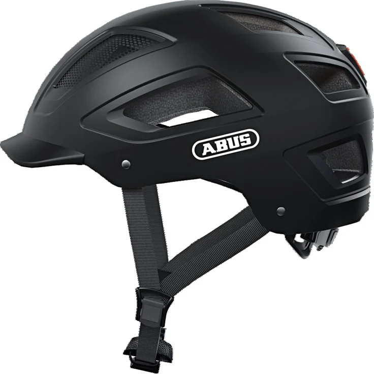 Abus Helm Hyban 2. 0 - Velvet Schwarz 56 - 61 cm – Bild 1