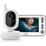 Reer 'L 80430' Video Babyphone, mit 300 m Reichweite, 50-Grad Weitwinkelkamera, ECO-Modus, 4,3" TFT Display, mit Bewegungs-Alarm