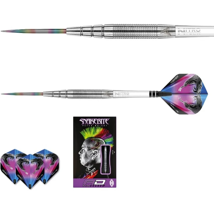Red Dragon Peter Wright Snakebite PL15 Steeldarts 24g – Bild 2