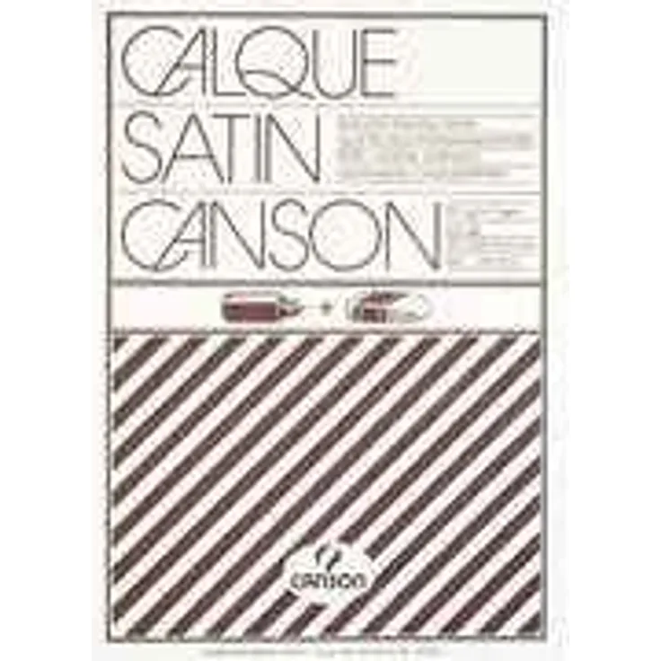 CANSON Transparentpapierblock, DIN A4, 90 g qm,
