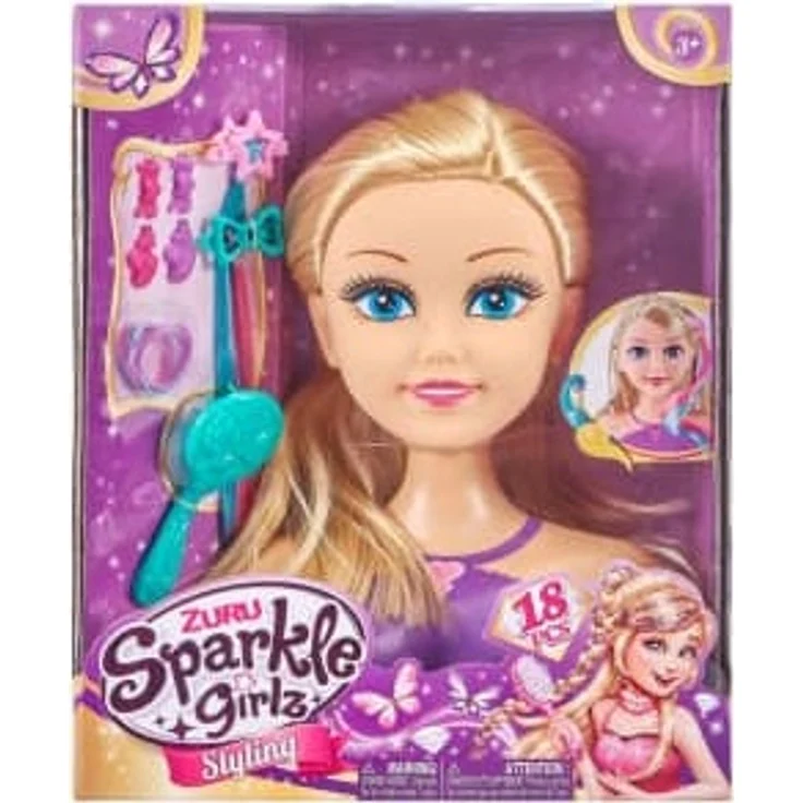 Sparkle Girlz Princess Styling Head – Bild 1