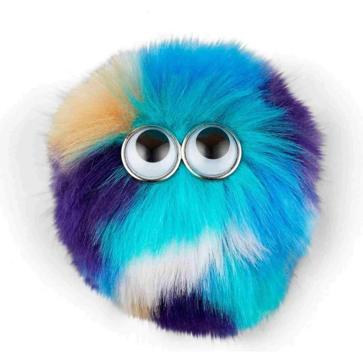 ergobag Flausch-Klettie Blau-Türkis – Bild 1