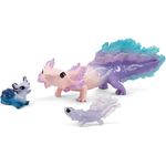 Schleich Bayala 42628 Axolotl Entdecker Set Spielfiguren