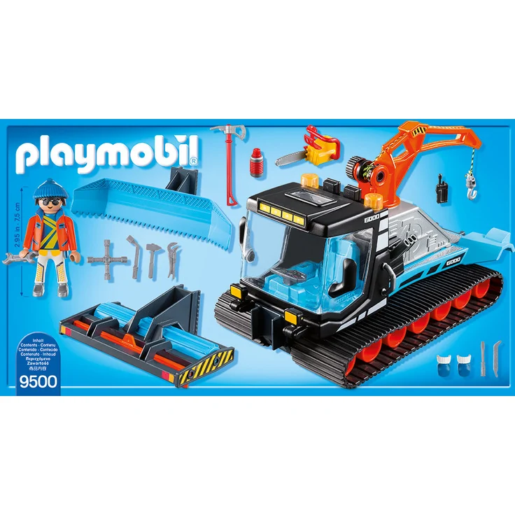 PLAYMOBIL Family Fun 9500 Pistenraupe, Ab 4 Jahren – Bild 2