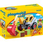 Playmobil 1.2.3 70125 'Schaufelbagger', 6 Teile, ab 1,5 Jahren - Preisvergleich